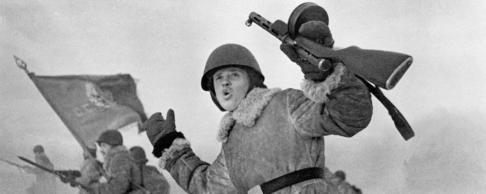 WWII Soviet soldiers near Leningrad - Sputnik International, 1920, 05.12.2018