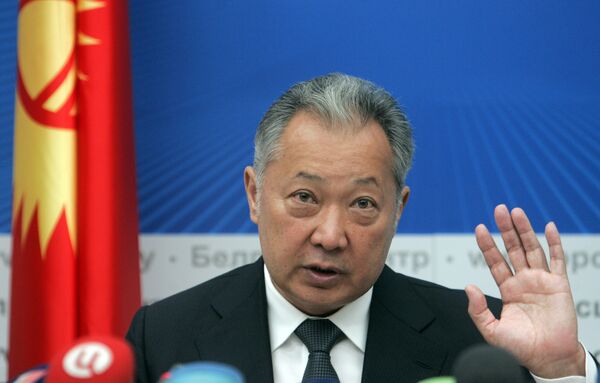 Ousted Kyrgyz president Kurmanbek Bakiyev - Sputnik International