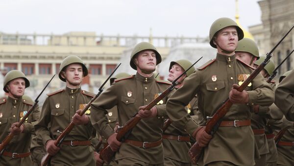 The rehearsal for the Victory Day parade - Sputnik International