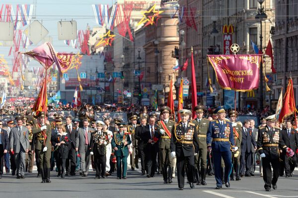 Foreign veterans to attend Victory parade on Red Square - Sputnik International