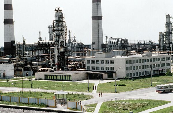 Mozyr oil refinery - Sputnik International