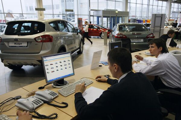  New car sales in Russia see first increase since 2008 crisis  - Sputnik International