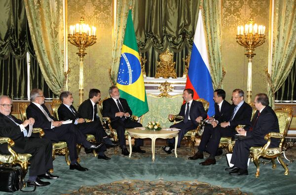 Brazilian president expects doubled trade turnover with Russia  - Sputnik International