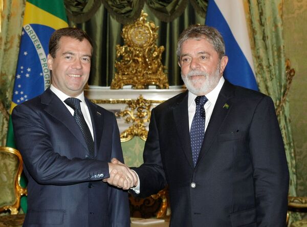 Brazilian president's 'mission' to Iran last chance to avoid sanctions - Medvedev - Sputnik International