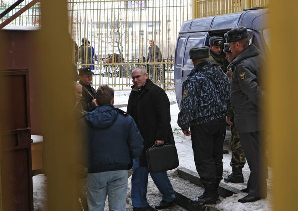 Russian trade minister summoned as witness in Khodorkovsky case - Sputnik International
