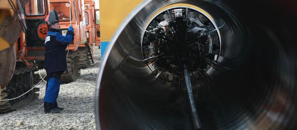 Slovak gas transport system operator Eustream is planning to build a new gas pipeline from Slovakia to the border of Bulgaria and Turkey, Slovak news website vEnergetike reported Wednesday, citing a source in the company. Slovak gas transport system operator Eustream is planning to build a new gas pipeline from Slovakia to the border of Bulgaria and Turkey, Slovak news website vEnergetike reported Wednesday, citing a source in the company. - Sputnik International