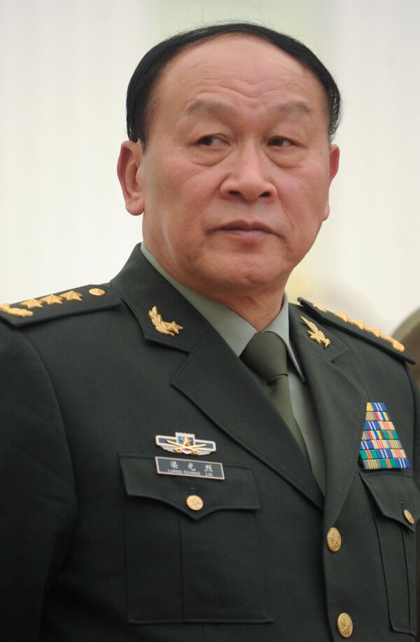 Chinese Defense Minister Liang Guanglie - Sputnik International