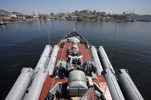 Russian missile cruiser heads to San Francisco on friendly visit - Sputnik International