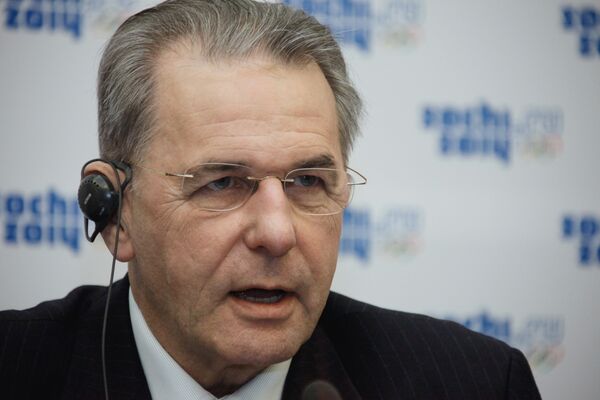 The president of the International Olympic Committee (IOC), Jacques Rogge - Sputnik International