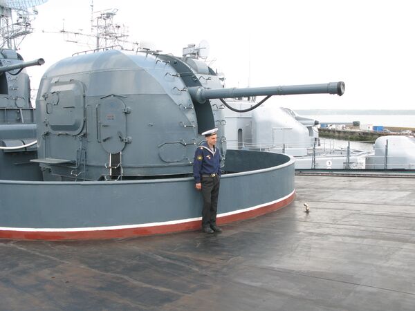 On the board of Severomorsk destroyer - Sputnik International