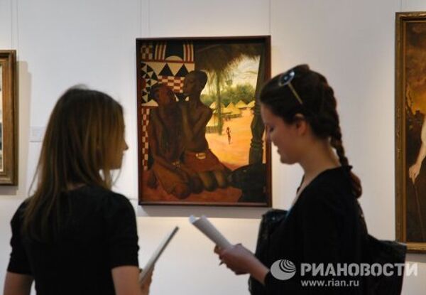 African-inspired work gets top bids at Sotheby’s Russian art sales - Sputnik International