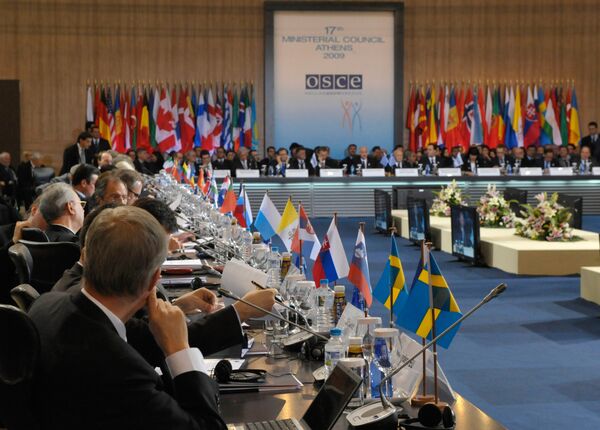 Annual OSCE security conference opens in Vienna - Sputnik International