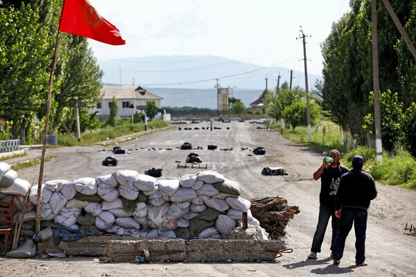 Kyrgyz clashes - Sputnik International