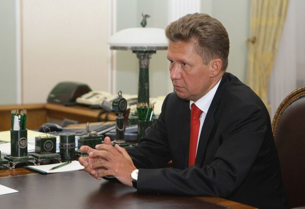 Gazprom's CEO Alexei Miller - Sputnik International