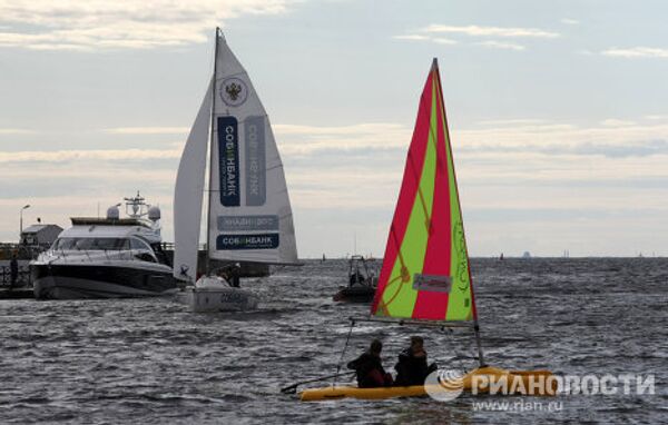 Business regatta at St. Petersburg Economic Forum - Sputnik International