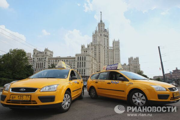 The evolution of the Moscow taxi - Sputnik International