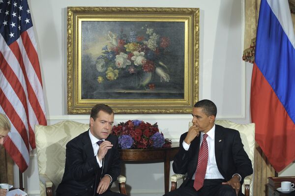 Dmitry Medvedev, Barack Obama - Sputnik International
