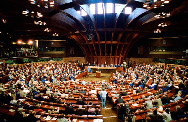 The Parliamentary Assembly of the Council of Europe - Sputnik International