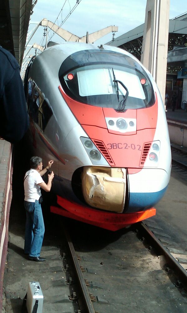 Russian high-speed train hits, kills retiree in Moscow region - Sputnik International
