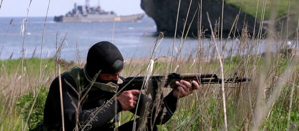 Russian reconnaissance troops held exercises Russian reconnaissance troops held exercises - Sputnik International