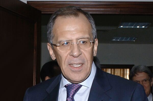 Russian foreign minister Sergei Lavrov - Sputnik International