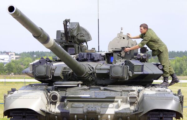 Russian Manufacturer Offers Peru T-90S Tank - Sputnik International