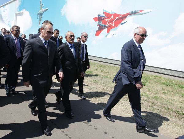 Vladimir Putin and Ali Abdullah Saleh - Sputnik International