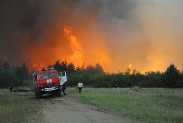 Heat and drought spark forest fires in Russia - Sputnik International