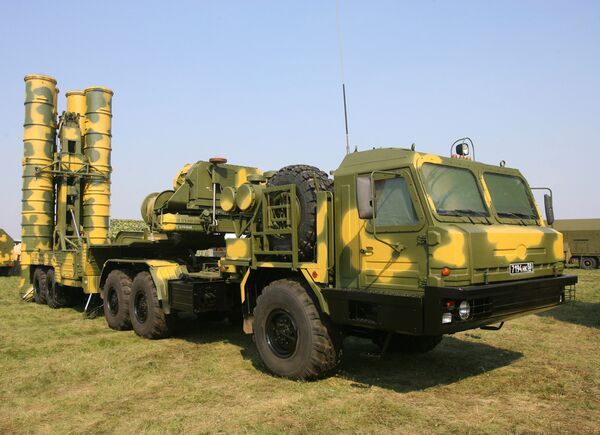 S-400 long-range missile defense systems  - Sputnik International