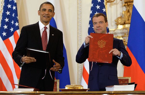 Russia, U.S. to prepare arms cuts treaty for ratification by late July  - Sputnik International