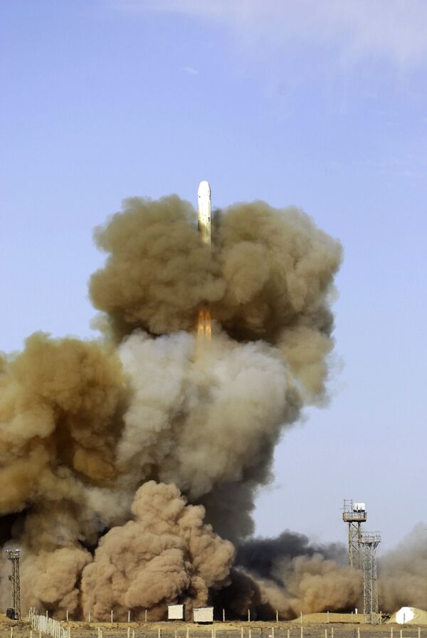Test-launch up of intercontinental ballistic missile - Sputnik International