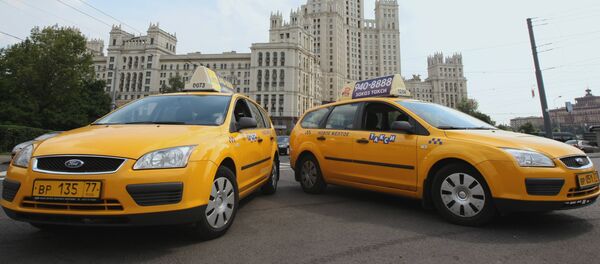 Licensed taxi companies are under threat from taxi service app Uber. Licensed taxi companies are under threat from taxi service app Uber. - Sputnik International