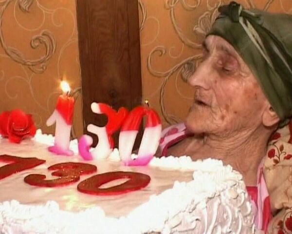 Georgian woman celebrates her 130th birthday  - Sputnik International