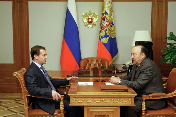 Russian President Dmitry Medvedev accepts resignation of Bashkortostan's president Murtaza Rakhimov - Sputnik International