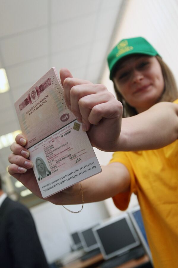 biometric passport - Sputnik International