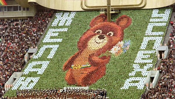 Mishka is the name of the Russian Bear Mascot of the 1980 Olympic Games in Moscow - Sputnik International