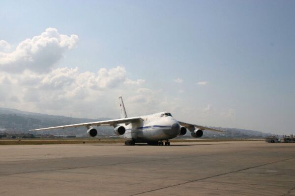 An-124 Ruslan (Condor) heavy-lift transport aircraft - Sputnik International
