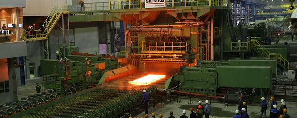 Russia's Magnitogorsk Iron and Steel Works Russia's Magnitogorsk Iron and Steel Works - Sputnik International