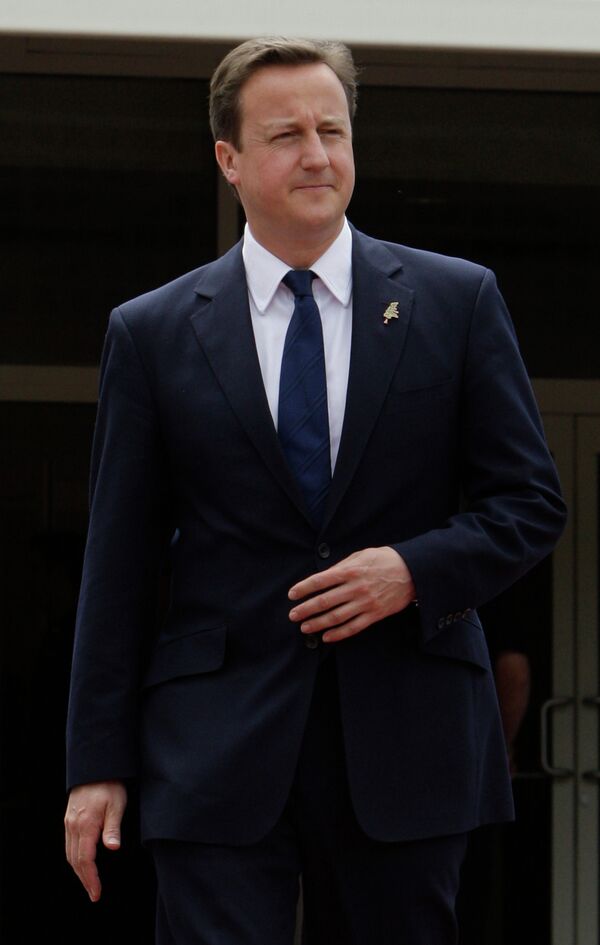 British Prime Minister David Cameron - Sputnik International
