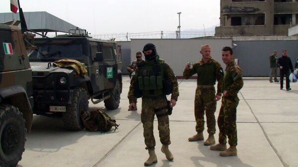 Members of the International Security Assistance Force (ISAF) in the Afghanistan - Sputnik International