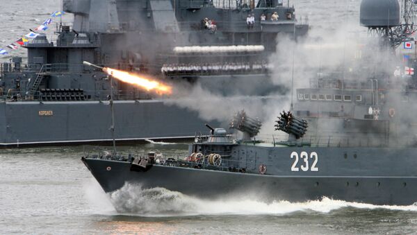 Празднование Дня Военно-морского флота России в Балтийске - Sputnik International