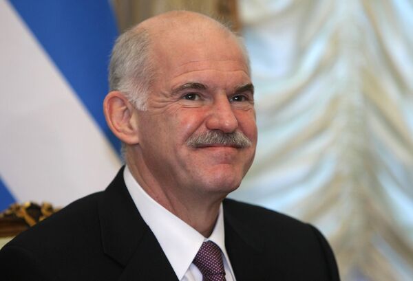 Prime Minister of Greece George Papandreou - Sputnik International