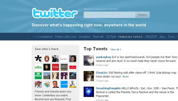 Twitter.com screen shot  - Sputnik International