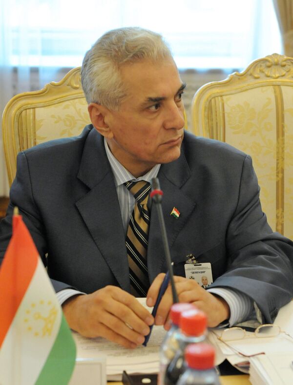 Tajik Foreign Minister Khamrokhon Zarifi  - Sputnik International