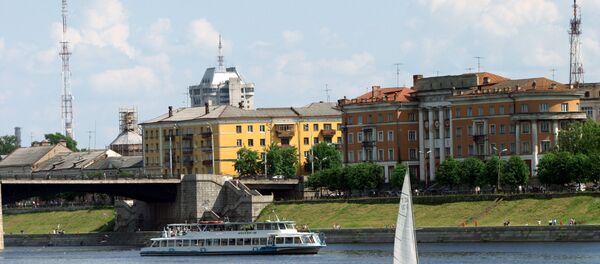 На набережной реки Волги На набережной реки Волги - Sputnik International