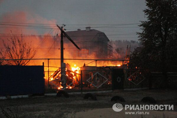 Voronezh encircled by fire - Sputnik International