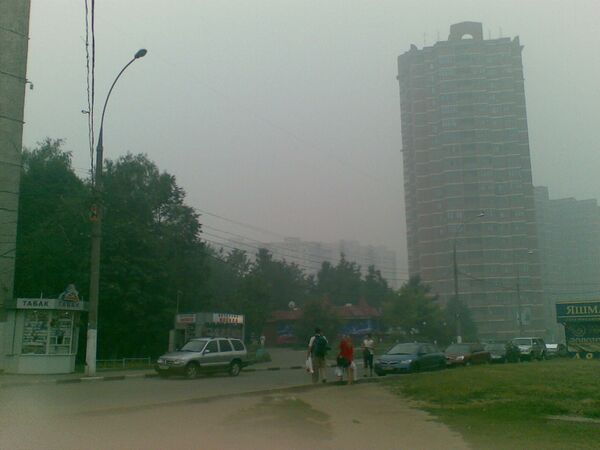 Smog in Moscow - Sputnik International