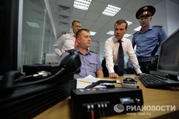 President Medvedev visits drought-hit Russian republic Mari El  - Sputnik International