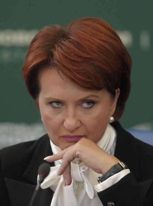 Russian Agriculture Minister Yelena Skrynnik - Sputnik International