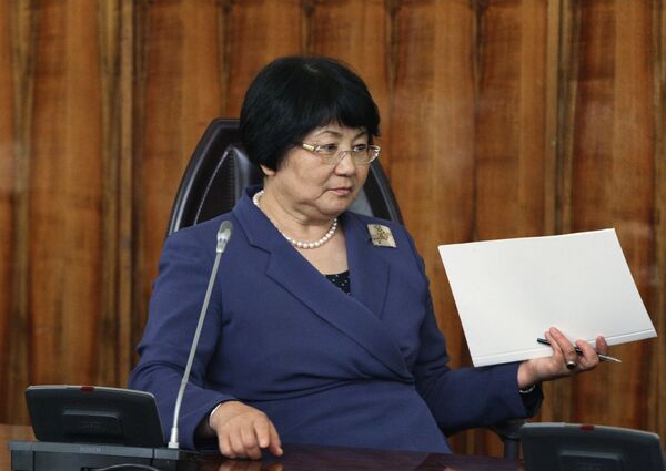 Kyrgyzstan's President Roza Otunbayeva is currently on an official visit to the United States. - Sputnik International